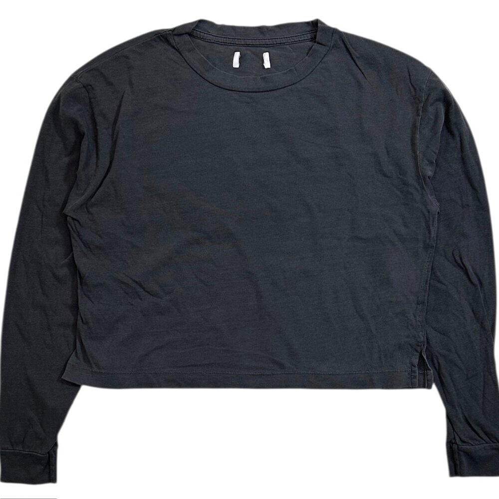 Rowan Women's Reagan Long Sleeve Oversized Boyfriend Heavyweight Top Tee T-Shirt